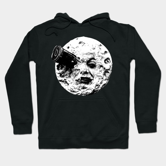 Man in the Moon Hoodie by lldesigns